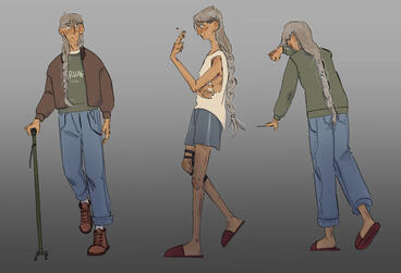 character design work.
