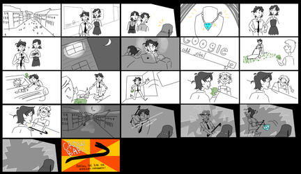 commercial storyboard.